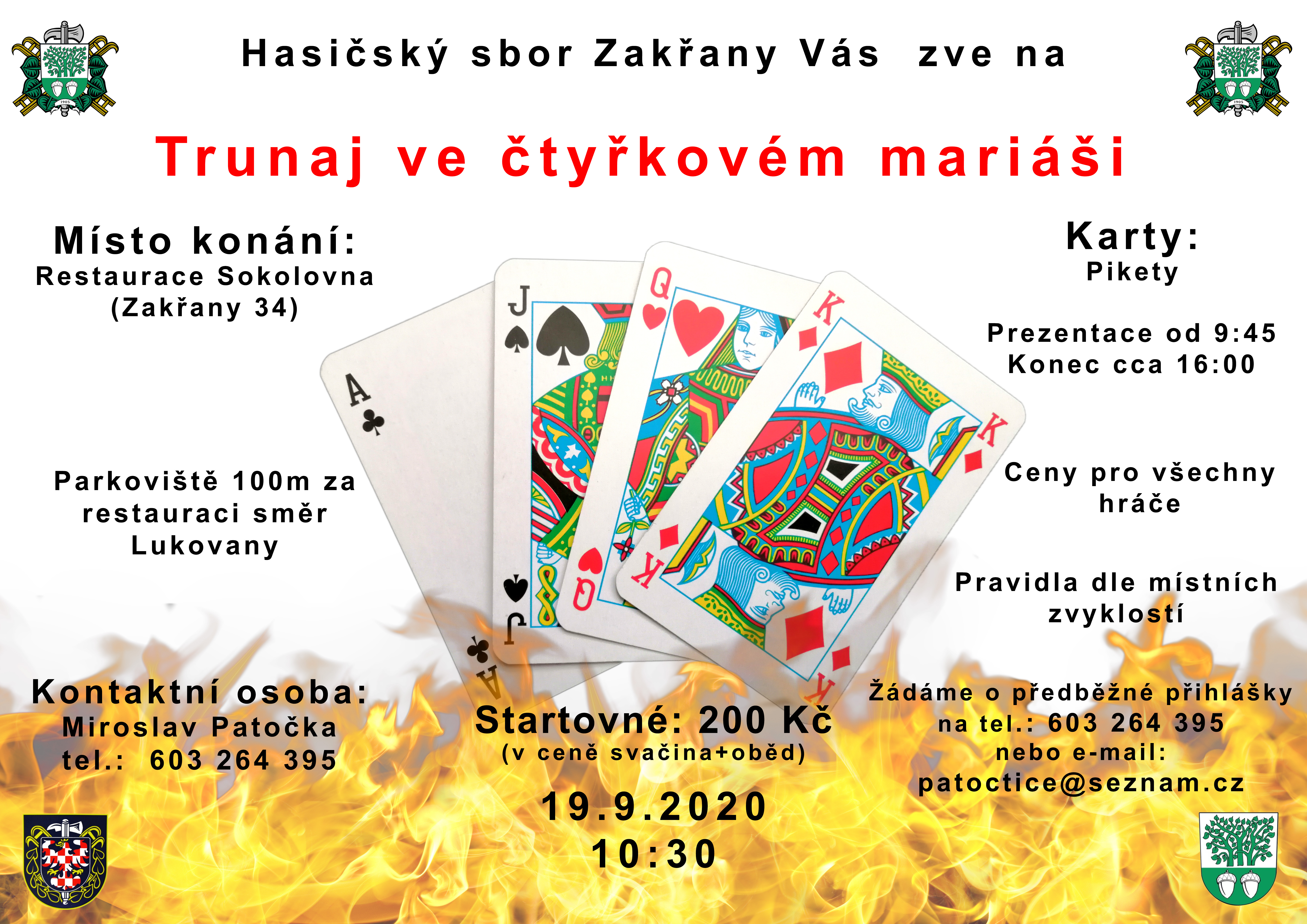 turnaj ve čtyřkovém mariáši